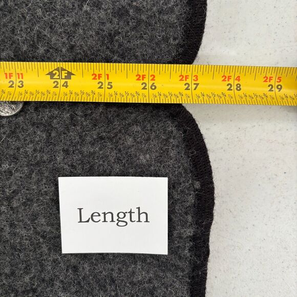 Country Blue Womens Boiled Wool Jacket Large - Picture 7 of 8